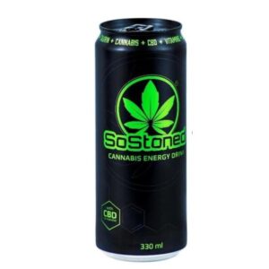 SOSTONED Cannabis Energy Drink With CBD