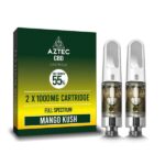 Aztec Cbd 2 X 1000mg Cartridge Kit – 1ml