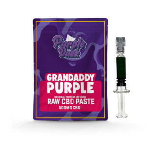 Purple Dank 1000mg CBD Raw Paste with Natural Terpenes – Grandaddy Purple (BUY 1 GET 1 FREE)