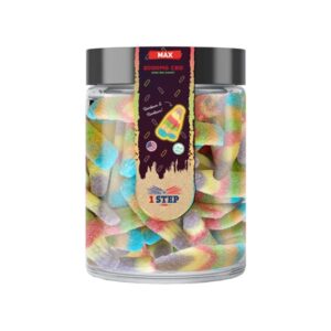 1 Step Cbd Max Neon Gummies 2000mg (400g) (buy 1 Get 1 Free)