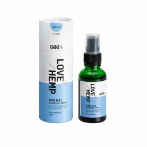 Love Hemp 600mg Peppermint 2% Cbd Oil Spray – 30ml