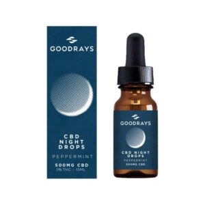 Goodrays 500mg Cbd Peppermint Night Drops – 15ml