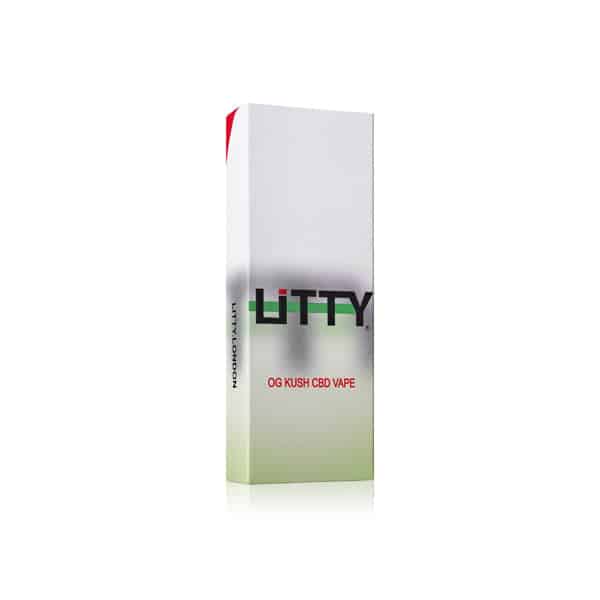 Litty 40% Broad Spectrum Cbd Vape Pen & Kit – Gelato