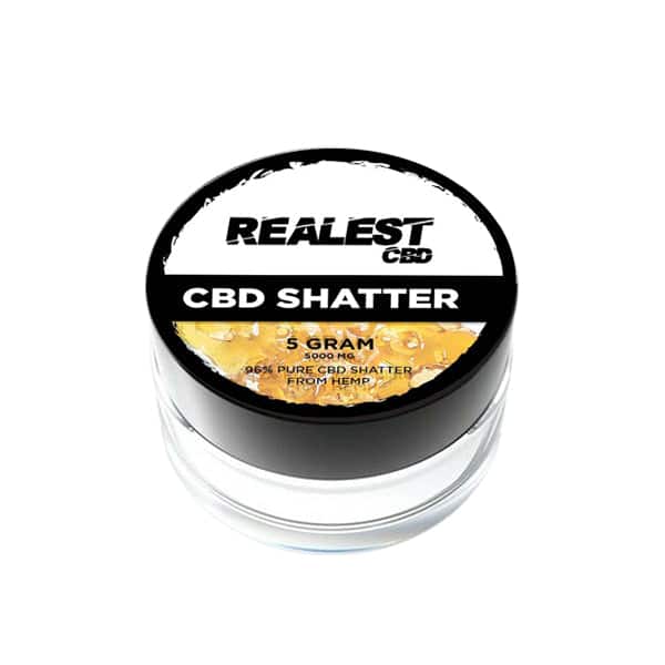 Realest Cbd 5000mg Cbd Shatter (buy 1 Get 1 Free)