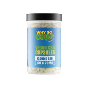 Why So Cbd? 1200mg Cbd Vegan Capsules – 60 Caps