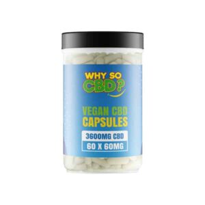 Why So Cbd? 3600mg Cbd Vegan Capsules – 60 Caps