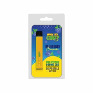 Why So Cbd? 600mg Wide Spectrum Cbd Disposable Vape Pen – 12 Flavours