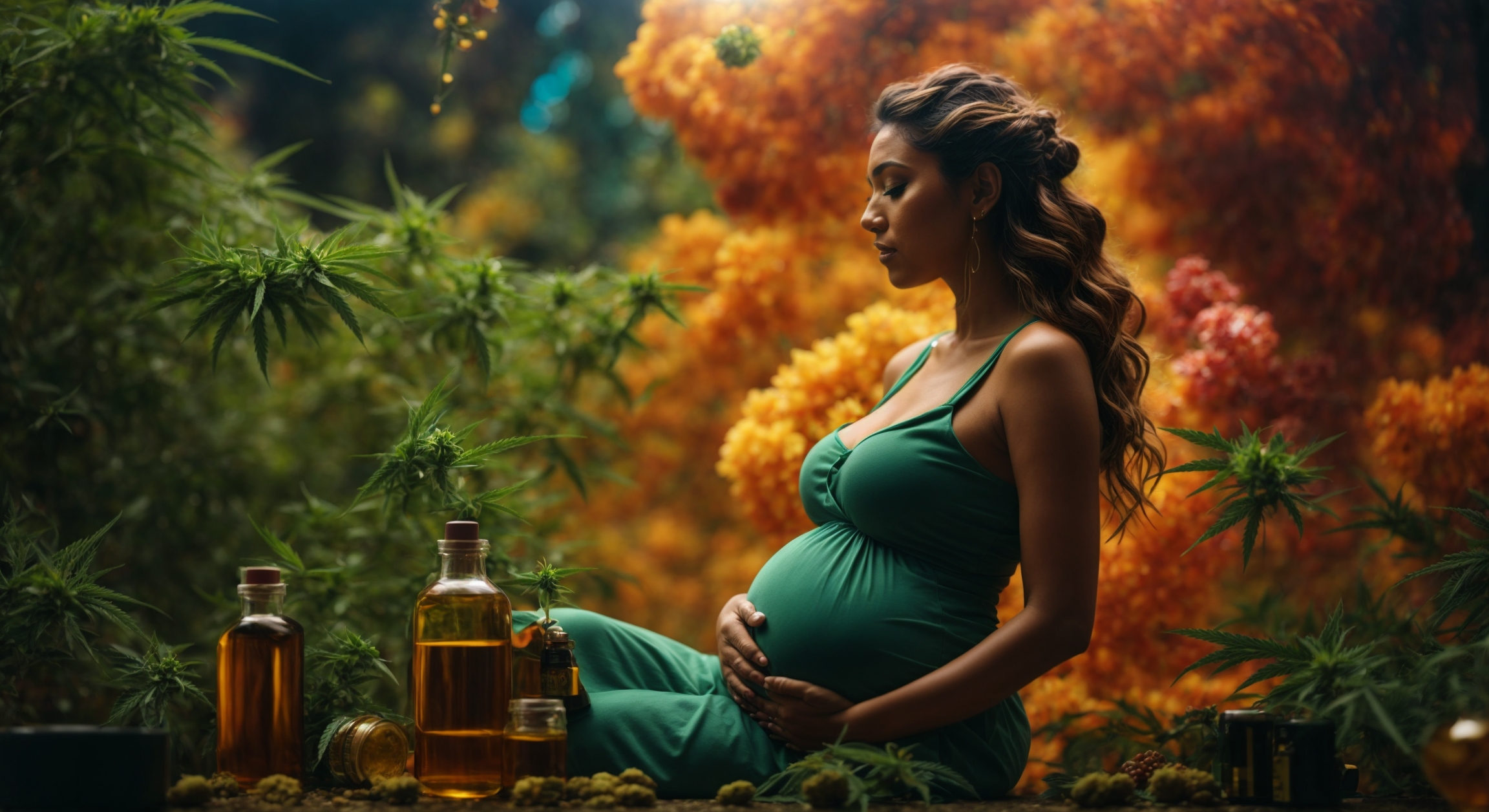 Pregnant woman and cbd oil
