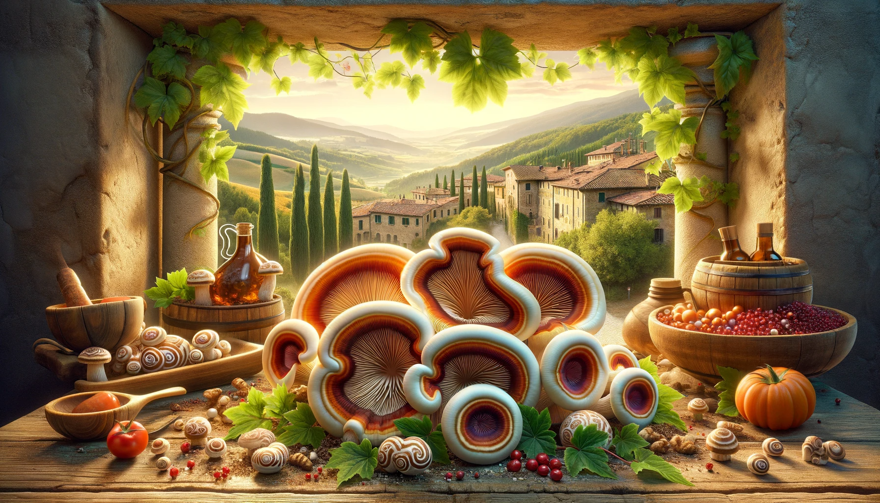 Turkey Tail Mushroom for Immune Support in Italy